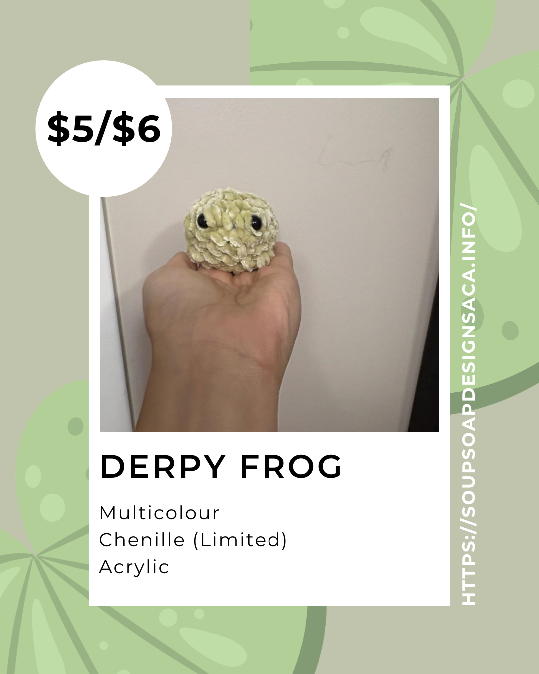 Homemade Derpy Frog
